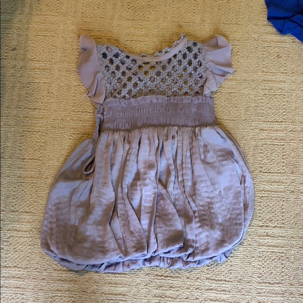 Free people lavender bubble top